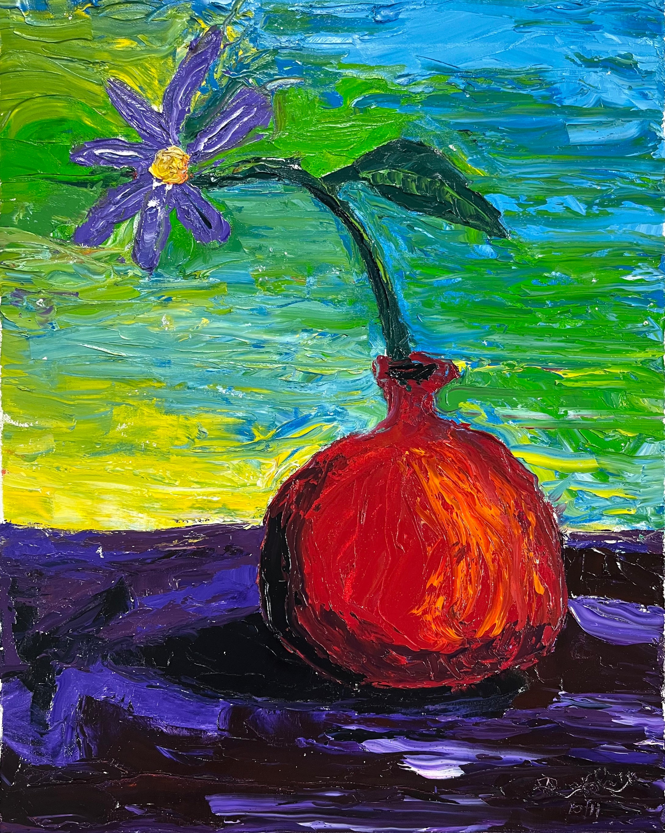 Knife to flowers #13: Water’s edge